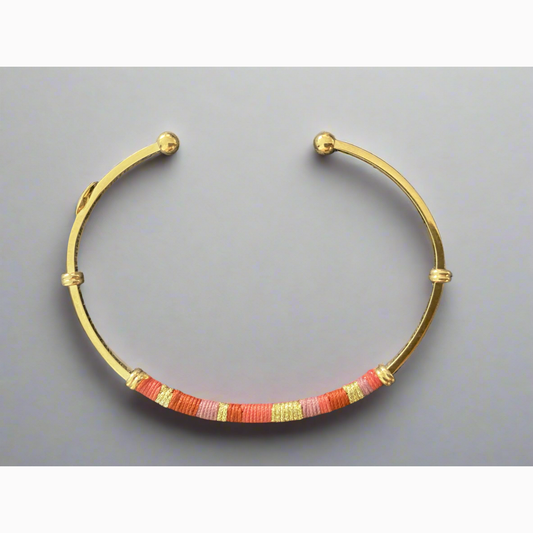 gas bijoux zanzibar bracelet on grey background