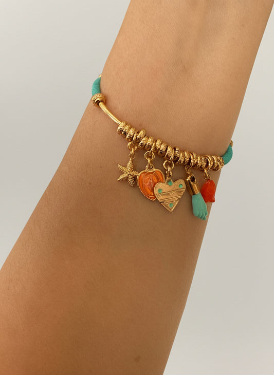 Gas Bijoux Zancha Gold-Plated Bangle Bracelet