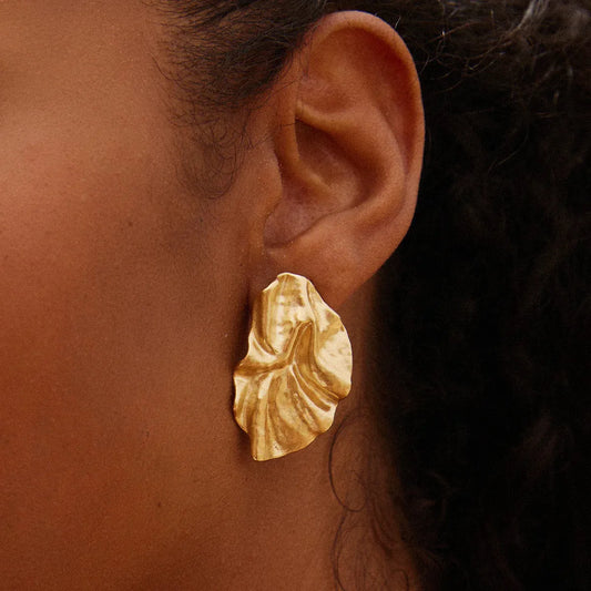 Agapee Batla gold earrings
