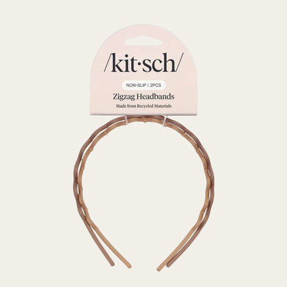 Kit-sch zigzag headbands on a light gray background
