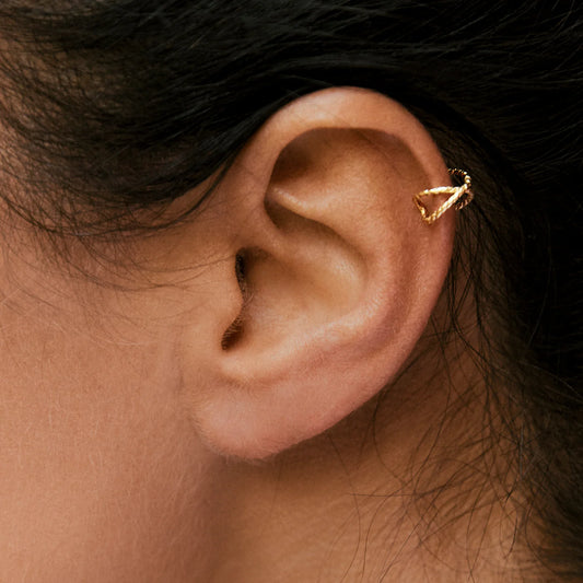 close up image of  lalo ear cuff
