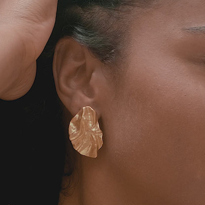 Agapee Batla gold earrings