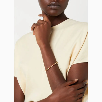 gas bijoux pink and gold zanzibar bracelet at the artemis edit